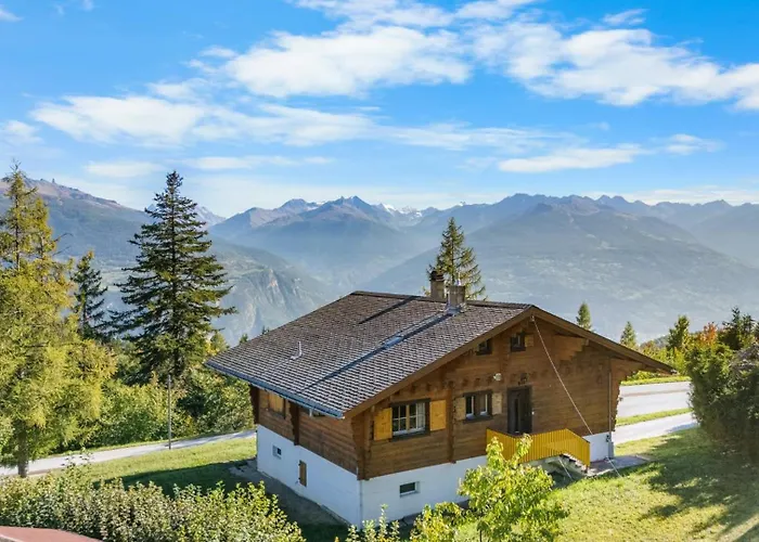 Copacabana A Vue Sur Les Alpes Alpehytte Anzère