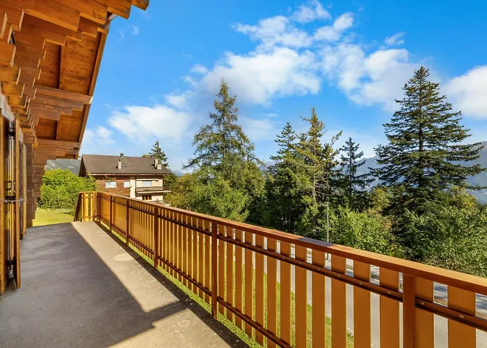 Alpehytte Copacabana A Vue Sur Les Alpes Anzère